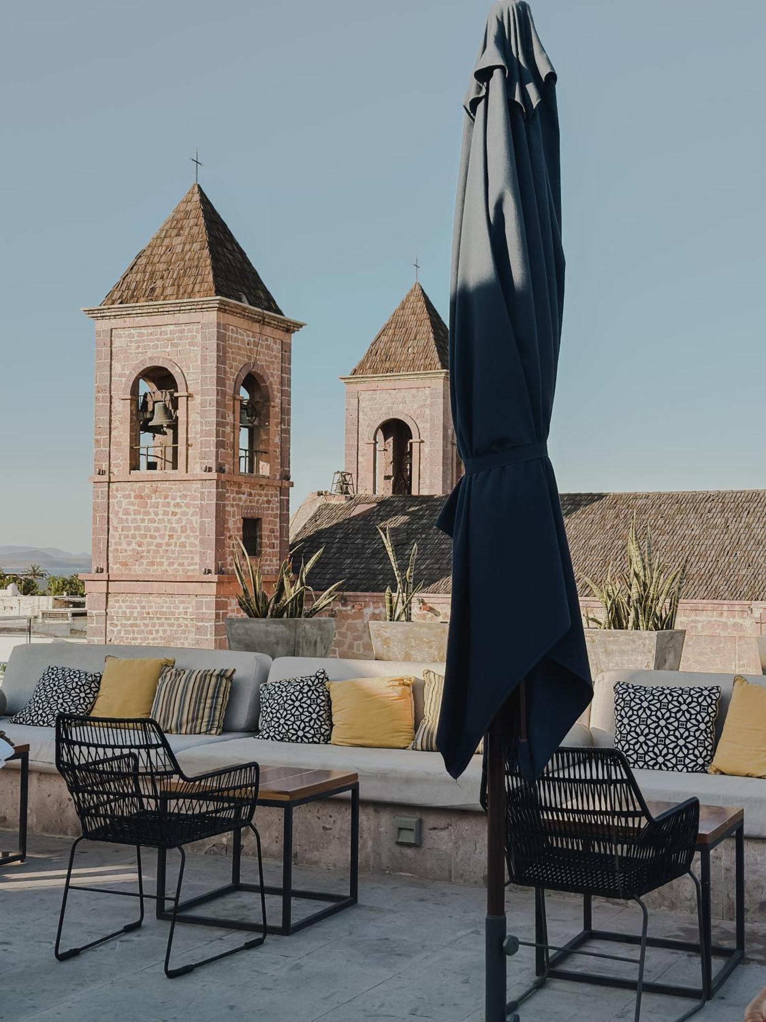 Hotel Catedral La Paz Exterior foto The hotel's rooftop
