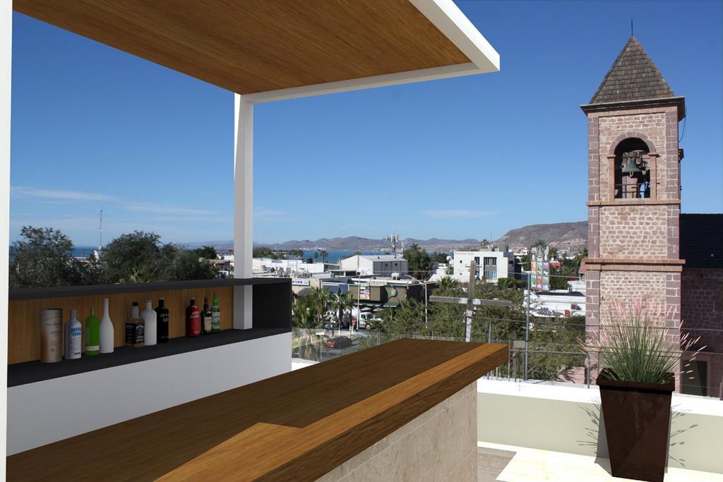 Hotel Catedral La Paz Exterior foto Rooftop bar